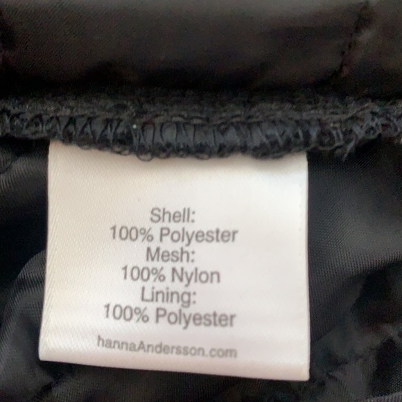 EUC girls hanna andersson black satin tulle ruffle skirt size 8 - Picture 4 of 4